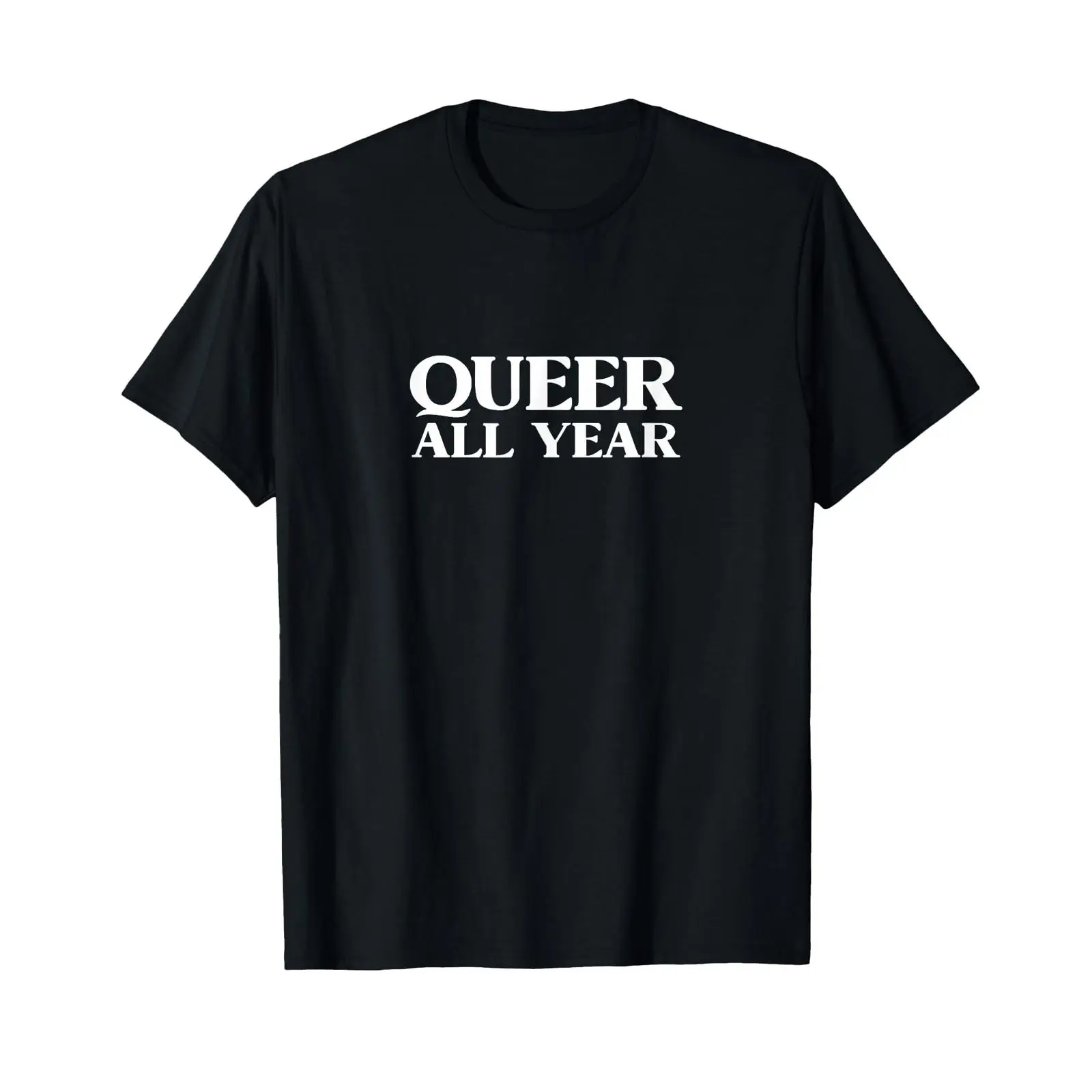 Vintage Queer Fashion - Футболка Queer All Year LGBTQIA Gay