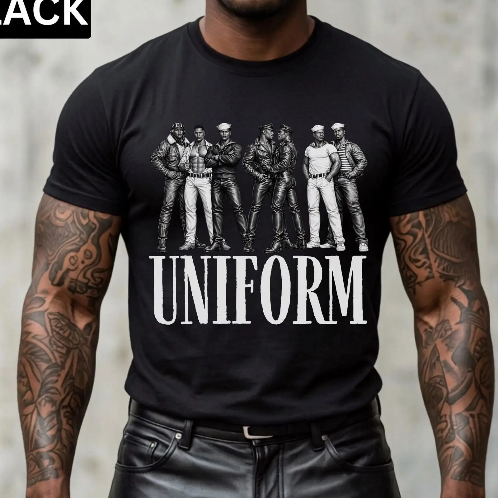 Vintage Queer Fashion - Футболка в стиле Tom Of Finland