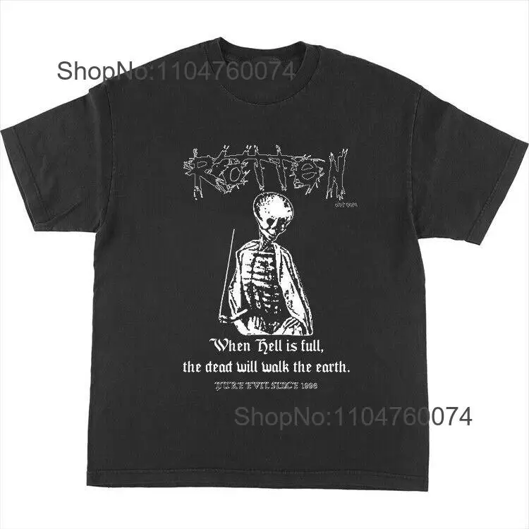 Vintage Fashion Knitwear - Новая футболка Rotten dot com для