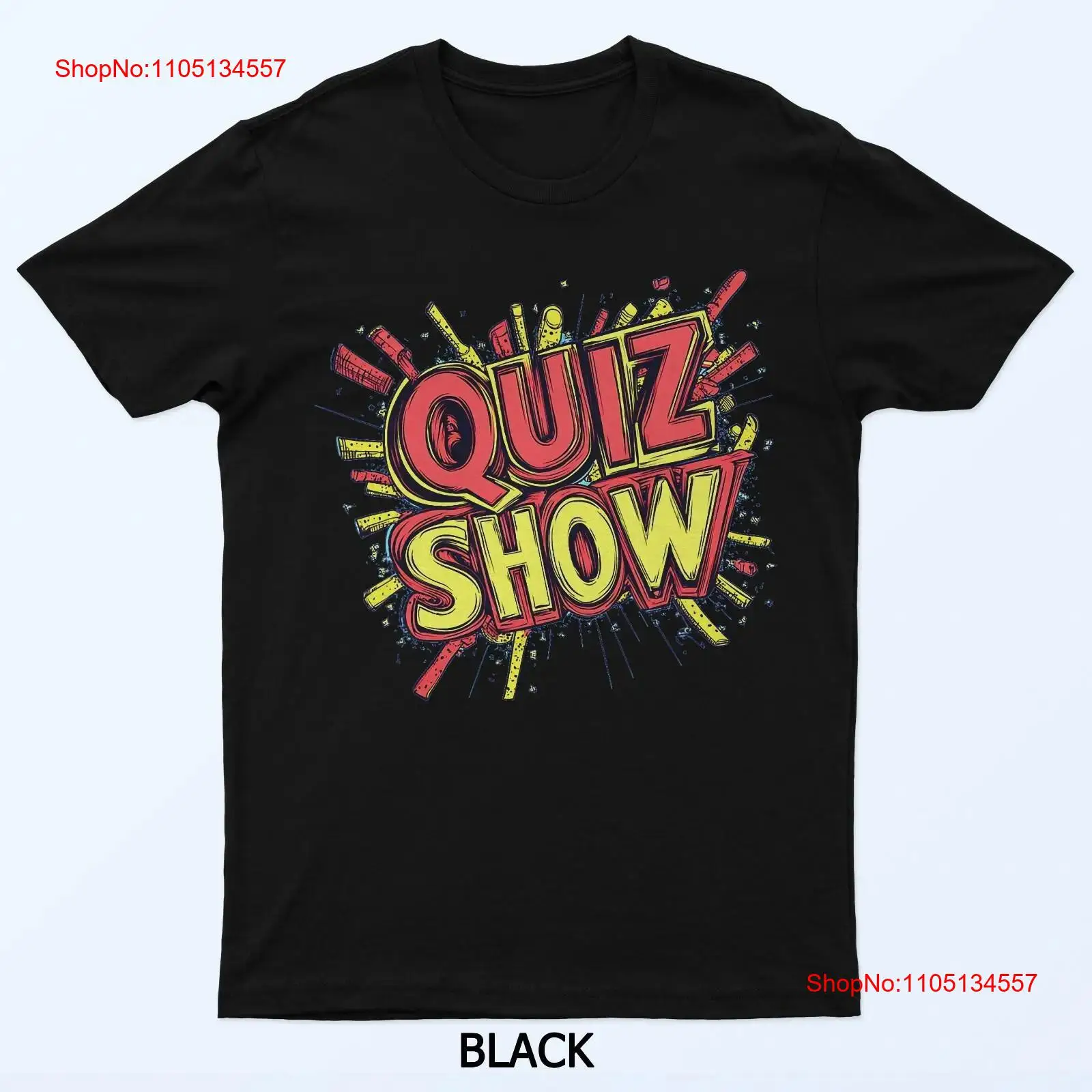 Vintage Fashion Quiz - Забавная футболка Quiz Show Mania for