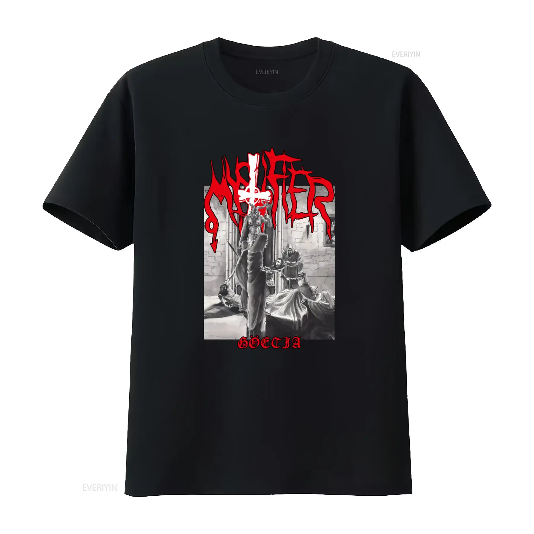 Vintage Fashion Influencer - Футболка Mystifier Goetia Black Metal с