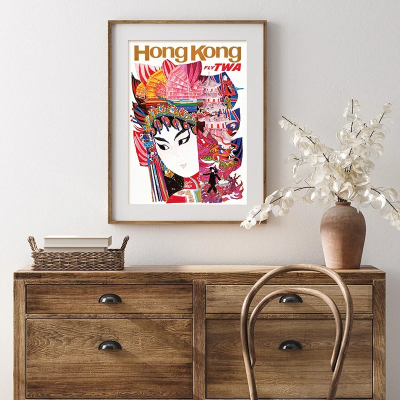 Постер для путешествий в стиле – обзор и цена Vintage Fashion Illustrations