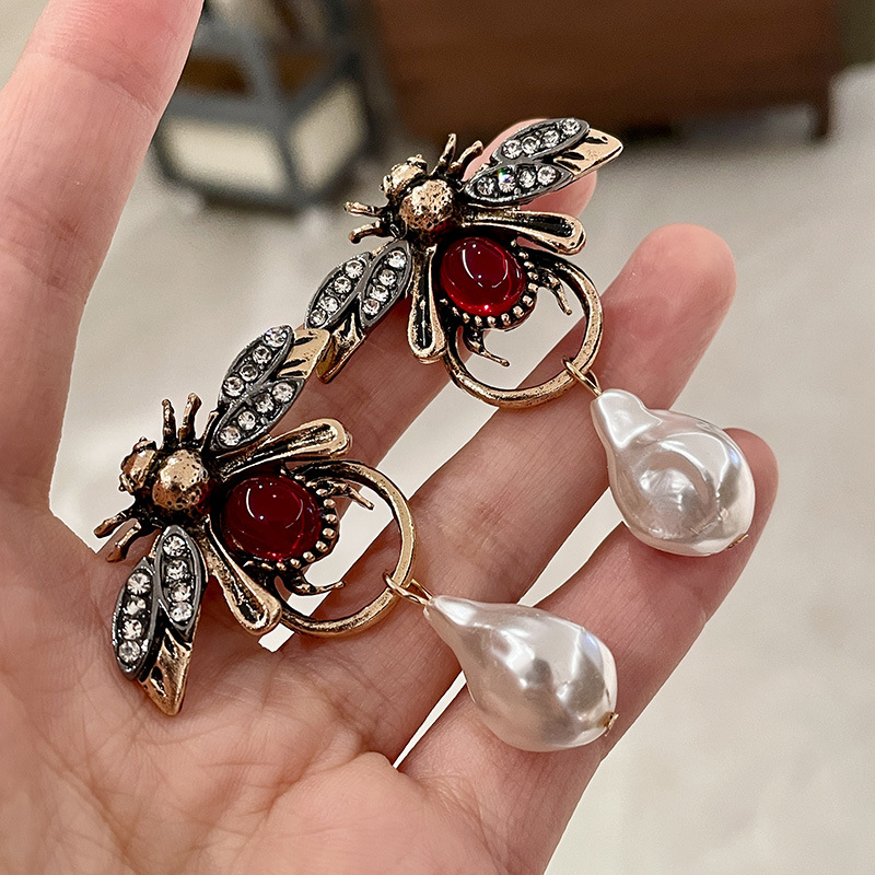 Винтажные висячие серьги с нас – обзор и цена Vintage Fashion Bug